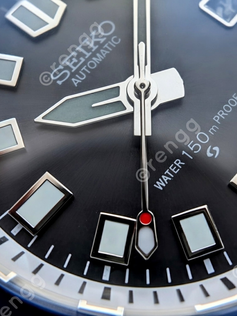 Titanium Seiko Pepsi Automatic Diver Mod Watch 42mm Sapphire AR Coated 24jewels - Picture 9 of 11